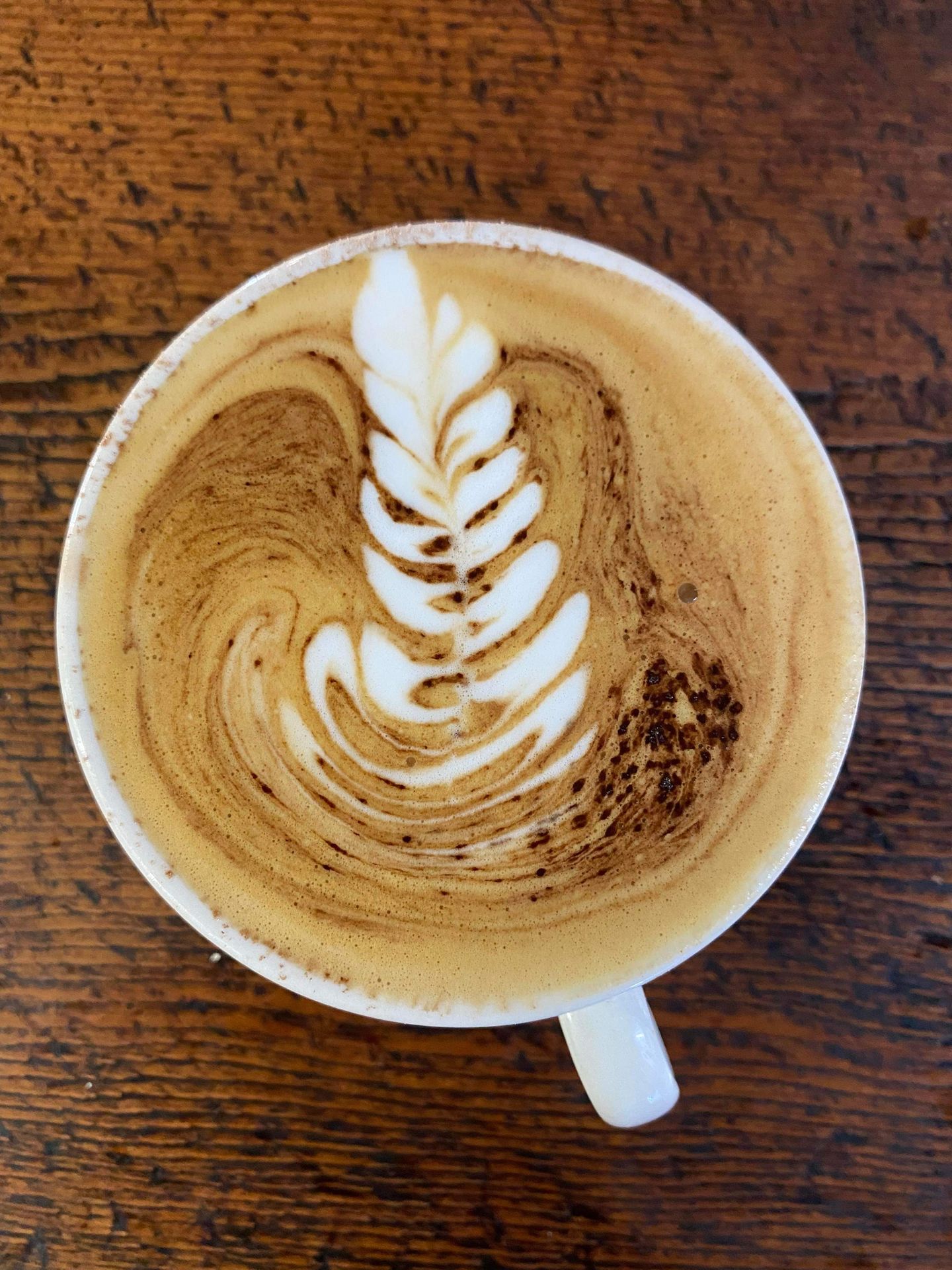 Coffee at Tastes of New Italy Cafe