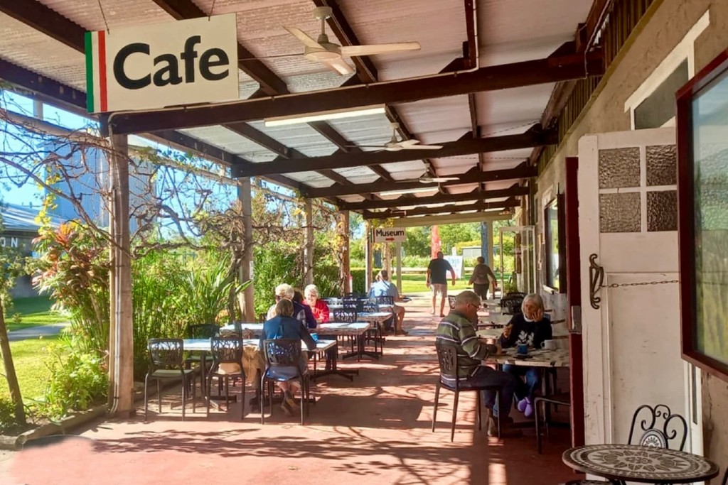 Tastes of New Italy Cafe exterior