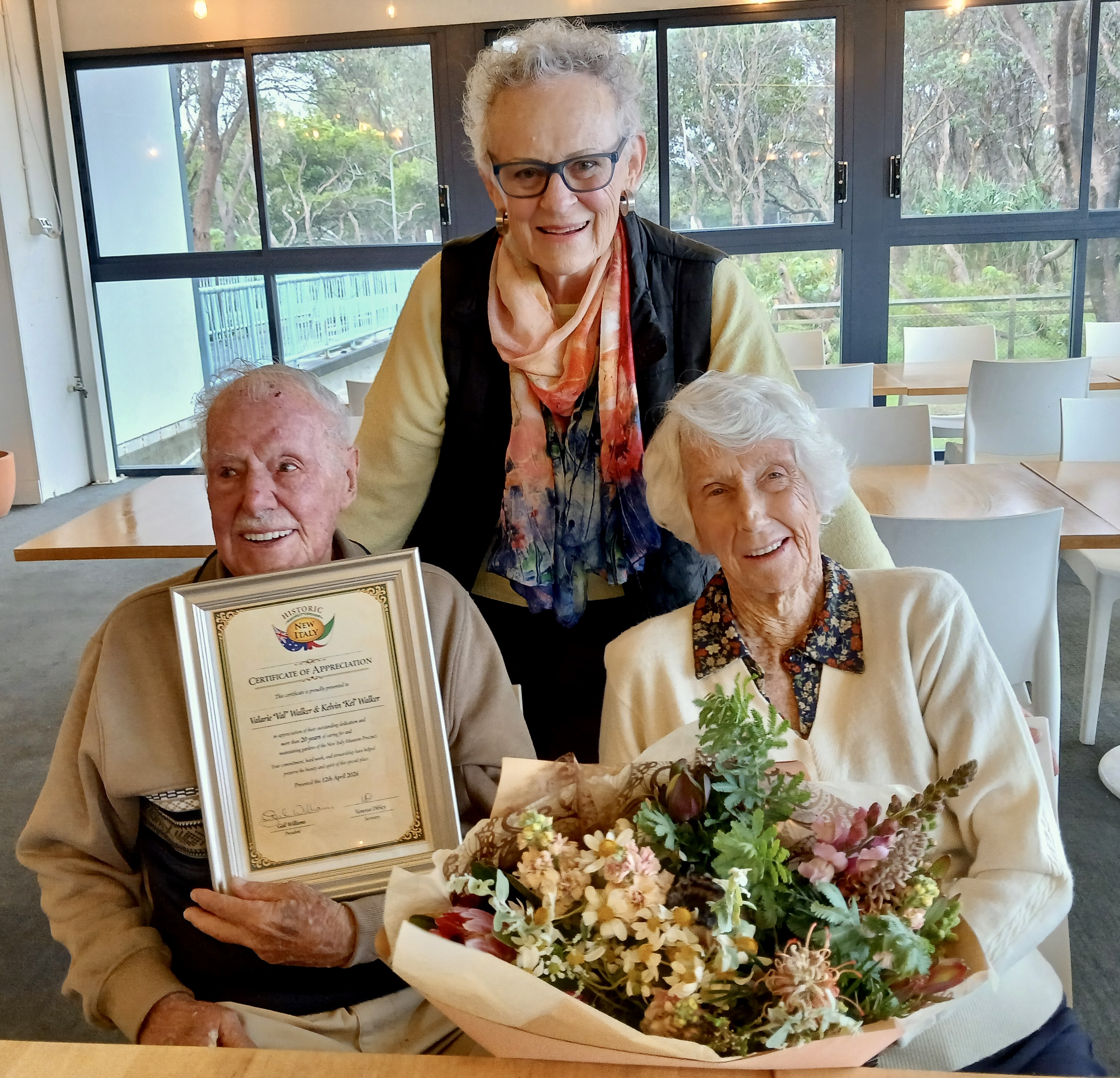 Recent community event at Historic New Italy
