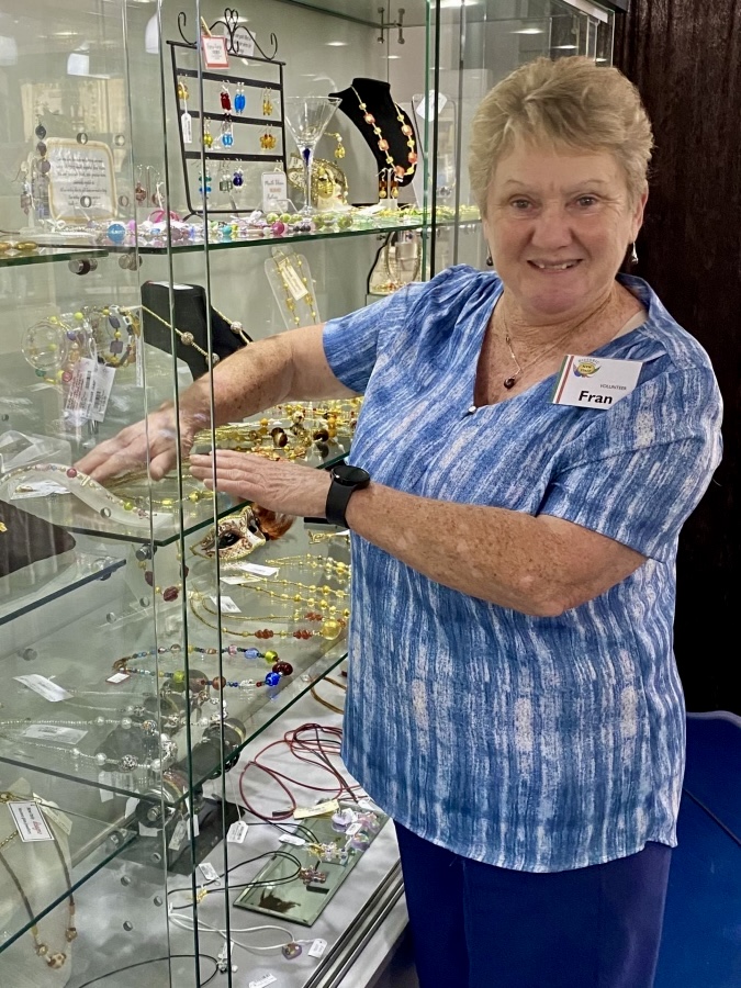 A New Italy Museum volunteer